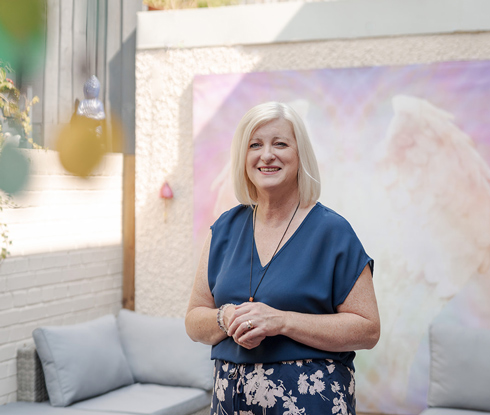 Caroline Evans, owner of Relaxtherapy